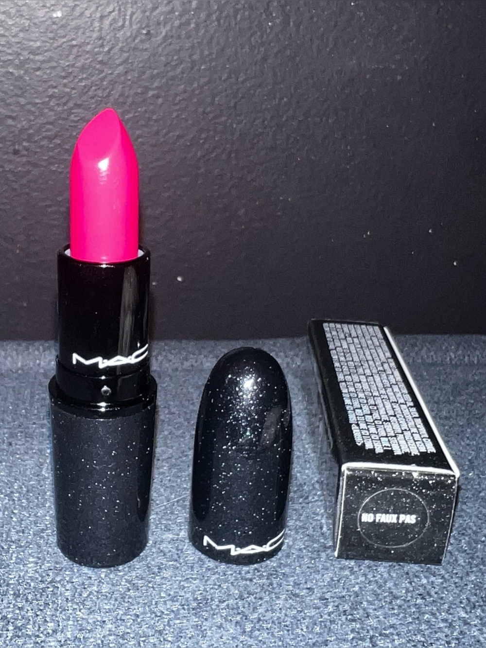 MAC Cosmetics, LE “No Faux Pas” Lipstick — Matte